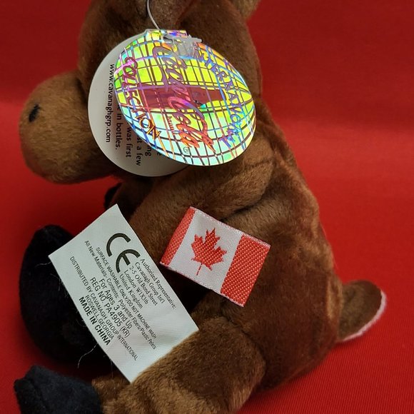 Coca Cola Canada Gourmand The Moose Mini Bean Bag Beanie 1999 - Picture 6 of 11